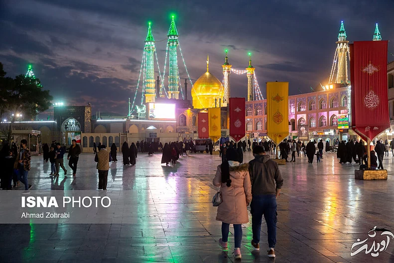 (تصاویر) شب آرزو‌ها در حرم حضرت فاطمه معصومه(س)